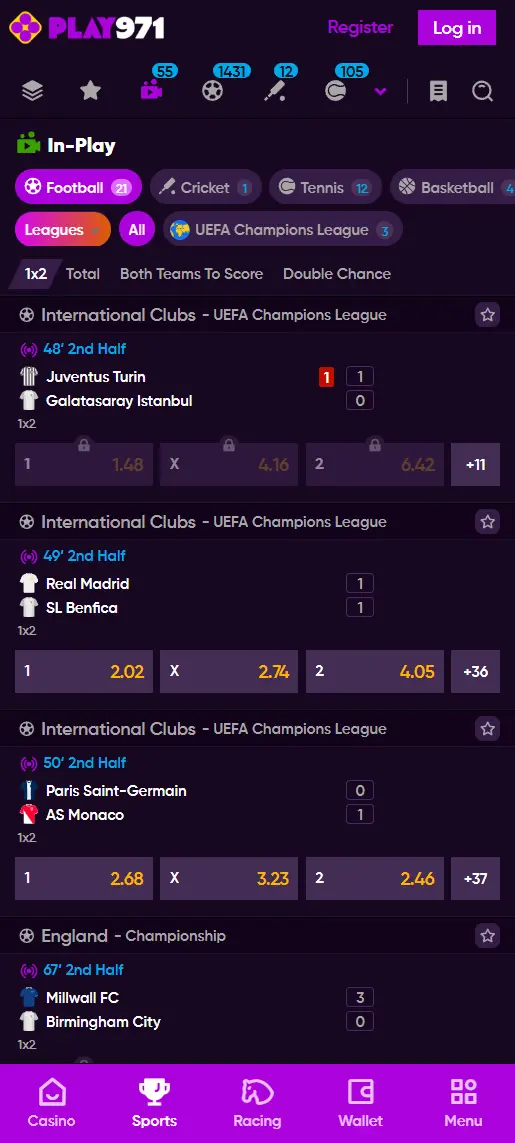 Play971.ae live football betting